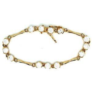 Station Zircon Bracelet